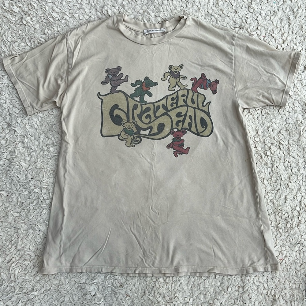 Grateful Dead Dancing Bears tee Daydreamer for Free People oversized